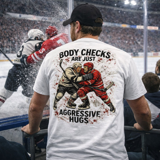 Hockey Hugs T-Shirt 4XL