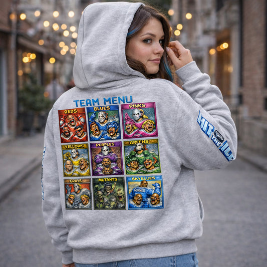 Hit the Ice 16-bit Showdown Heavyweight Hockey Hoodie