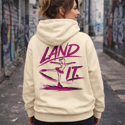 Land It Urban Figure Skating Hoodie Sandshell