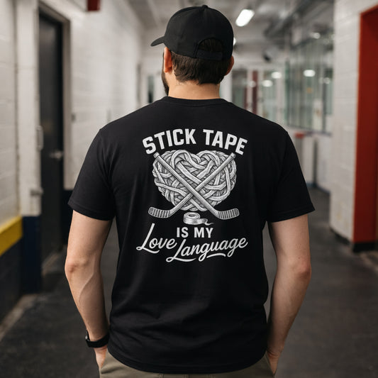 Love Language Hockey T-Shirt (EDGE) Black