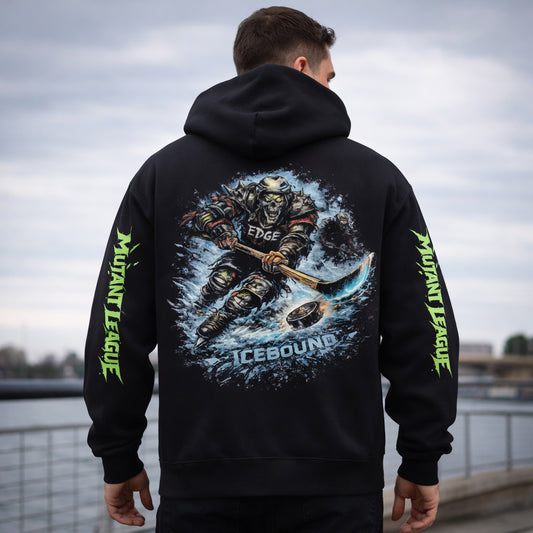 Mutant League Throwback Oversized Heavyweight Hockey Hoodie