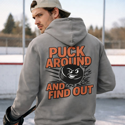 Puck Around Hockey Hoodie