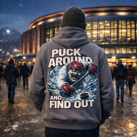 Puck Around Hockey Hoodie - Avalanche Edition