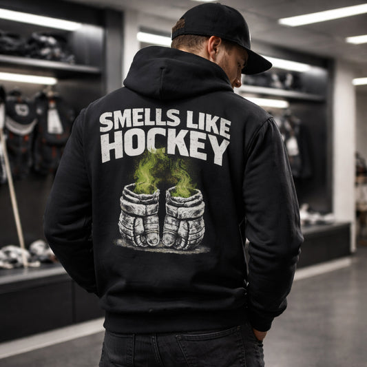 Smells Like Hockey II – Game Gloves Hoodie
