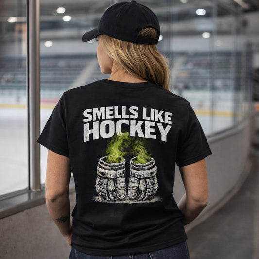 Smells Like Hockey II – Game Gloves T-Shirt 4XL