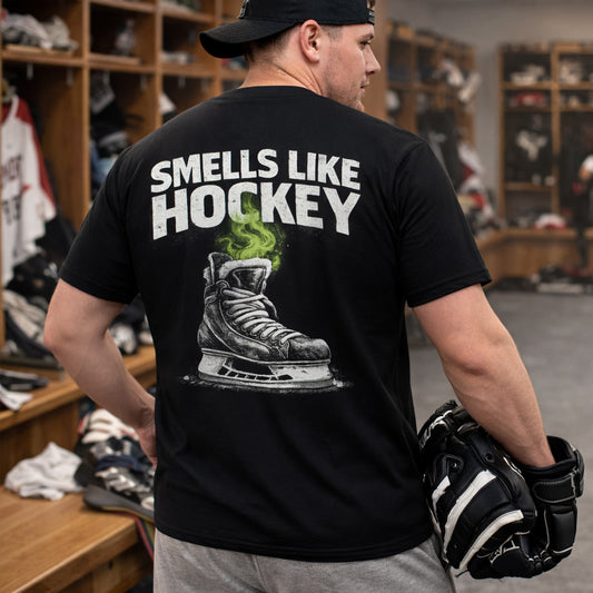 Smells Like Hockey T-Shirt Black