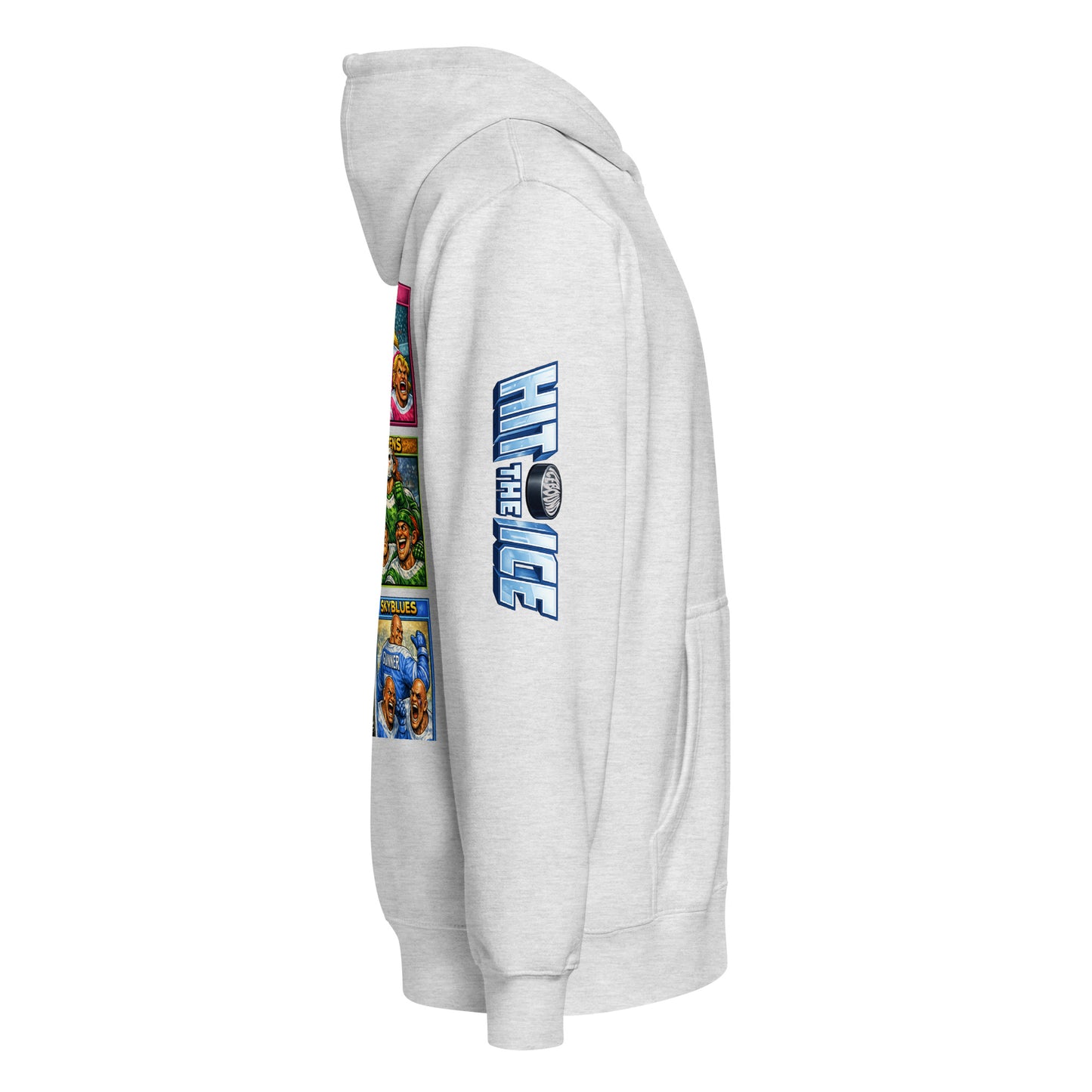 Hit the Ice 16-bit Showdown Full Zip Hockey Hoodie