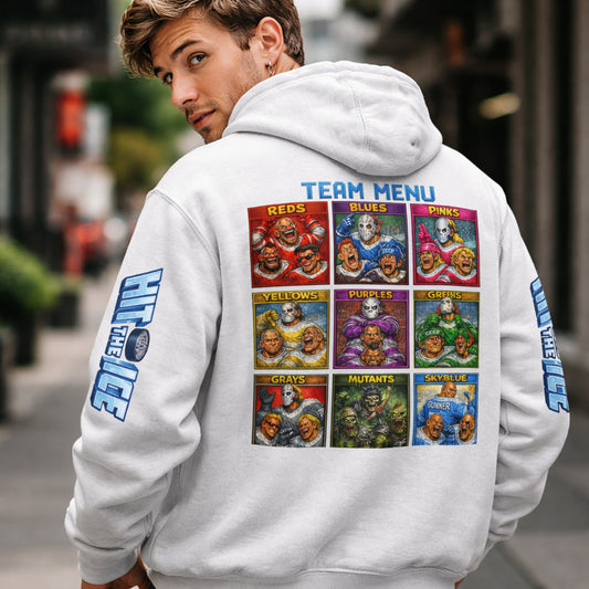 Hit the Ice 16-bit Showdown Full Zip Hockey Hoodie