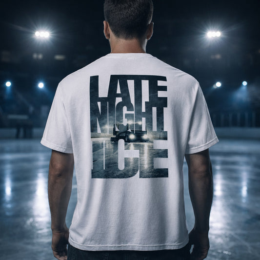 Late Night Ice Hockey T-Shirt 4XL