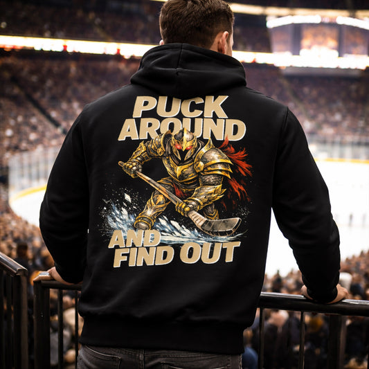 Puck Around Hockey Hoodie - Golden Knights Edition