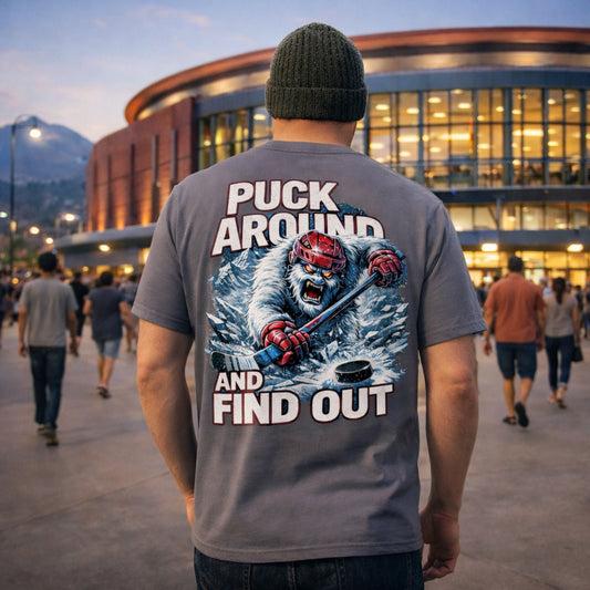 Puck Around Hockey T-Shirt - Avalanche Edition 4XL