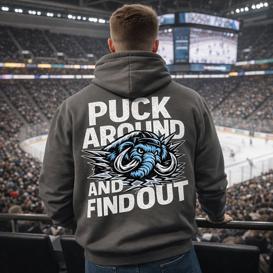 Puck Around Hockey Hoodie - Mammoth Edition