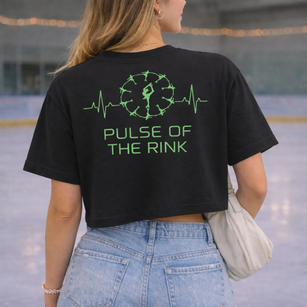 Women's Pulse of the Rink Boxy Figure Skating T-Shirt 2XL