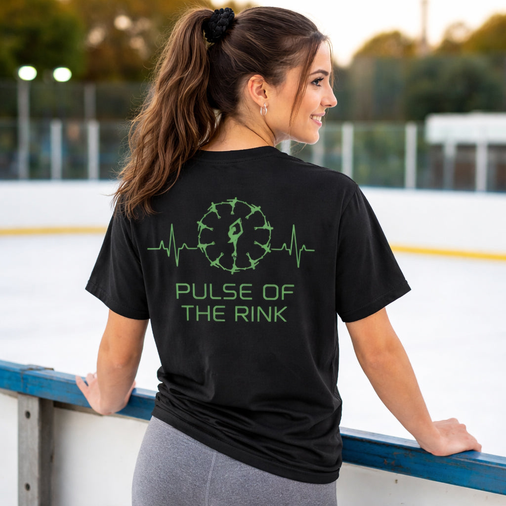 Pulse of the Rink Figure Skating T-Shirt 4XL