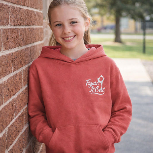 Youth Figure It Out Figure Skating Hoodie XL