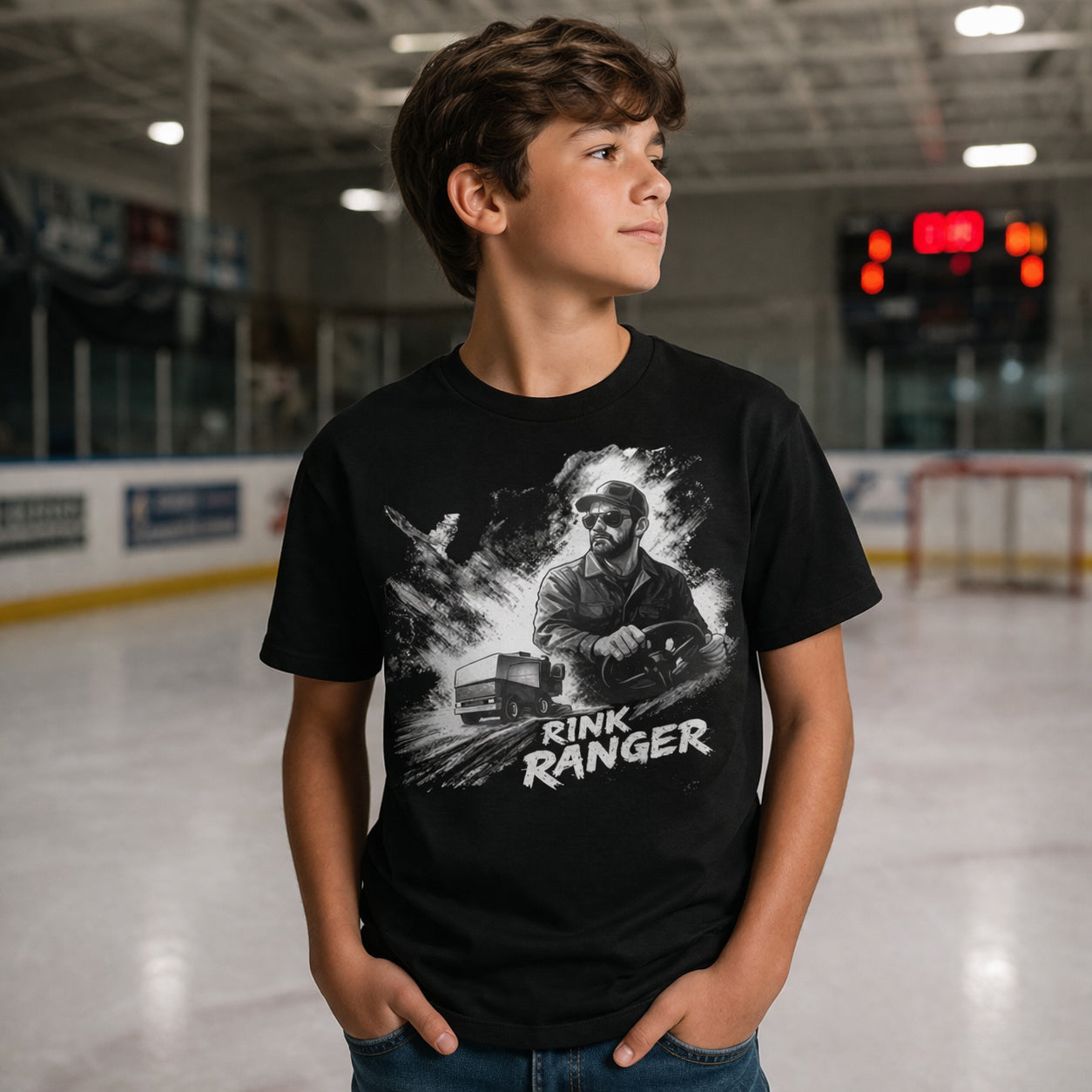 Youth Rink Ranger Hockey T-Shirt XL
