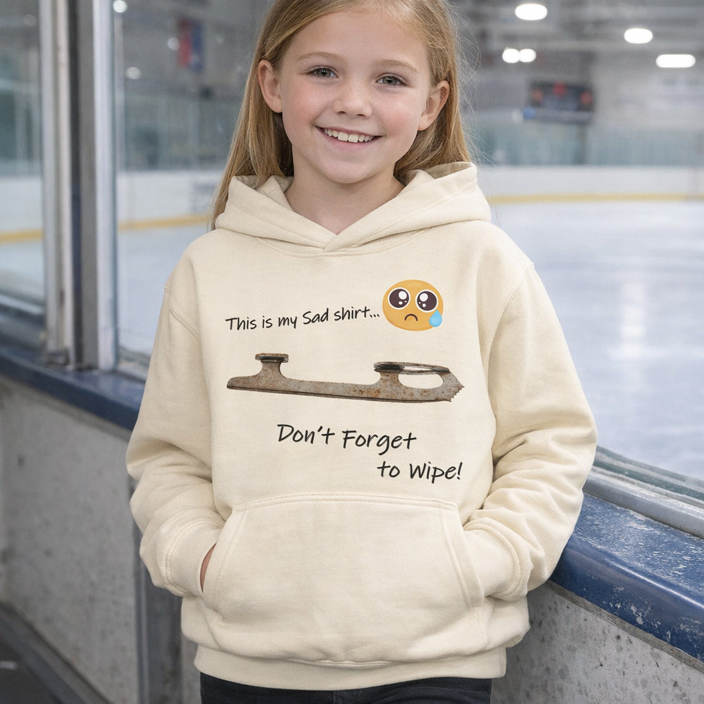 Youth My Sad Figure Skating Hoodie Ivory