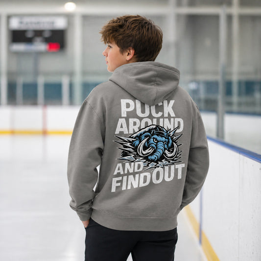 Youth Puck Around Hockey Hoodie - Mammoth Edition