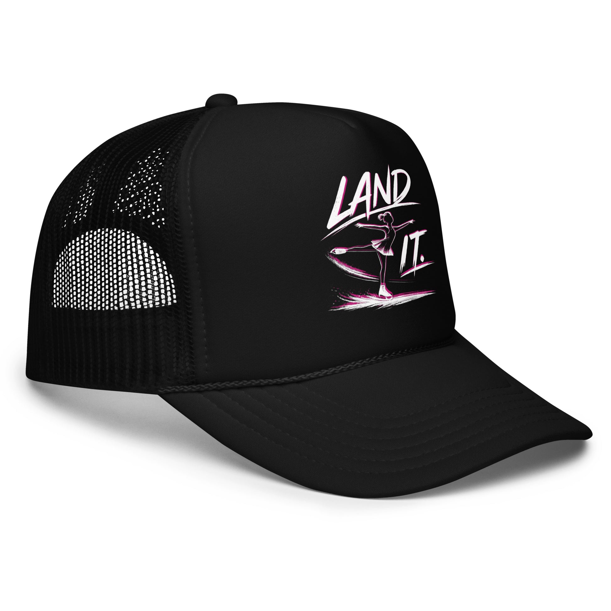 Land It Figure Skating Trucker Hat