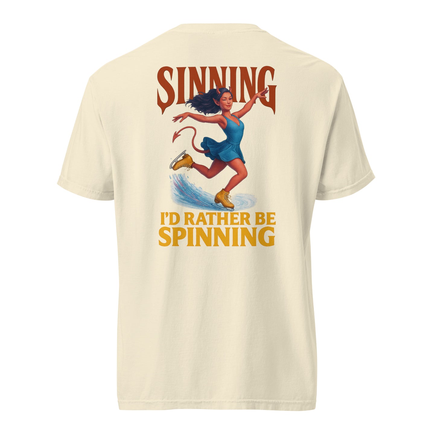 Rather Be Spinning Figure Skating T-Shirt
