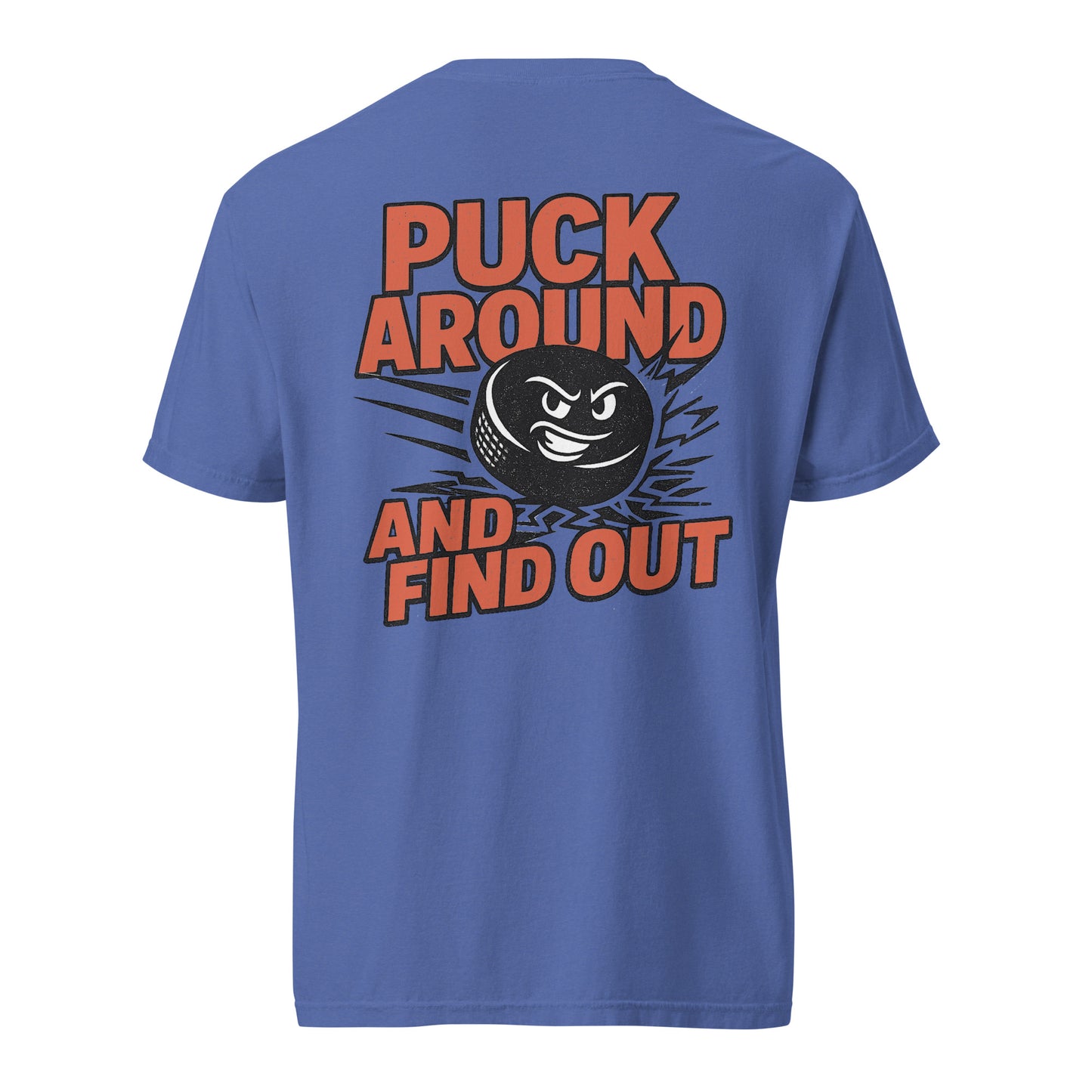 Puck Around Hockey T-Shirt Mystic Blue