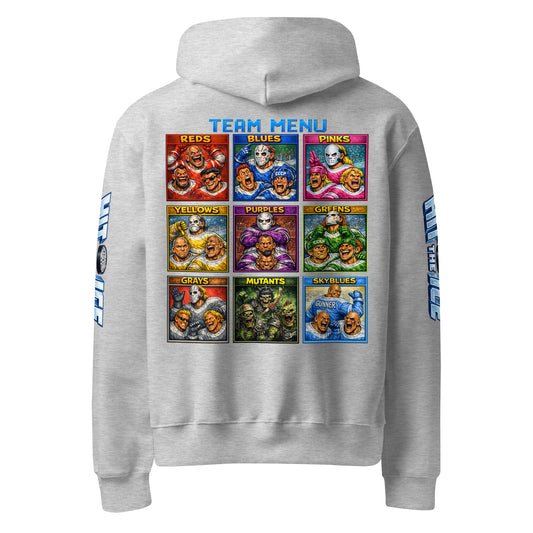 Hit the Ice 16-bit Showdown Heavyweight Hockey Hoodie