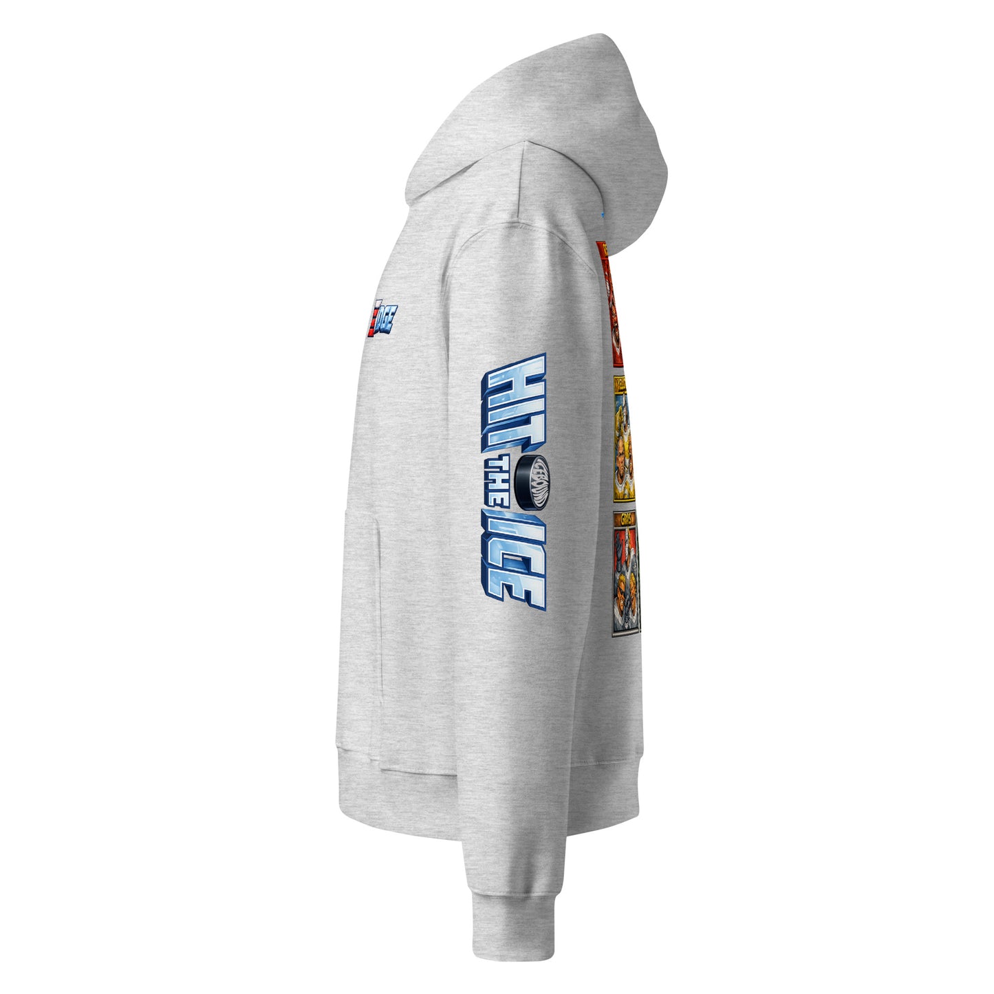 Hit the Ice 16-bit Showdown Heavyweight Hockey Hoodie