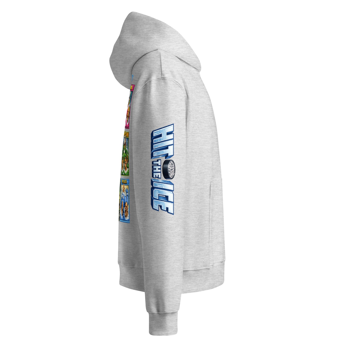 Hit the Ice 16-bit Showdown Heavyweight Hockey Hoodie