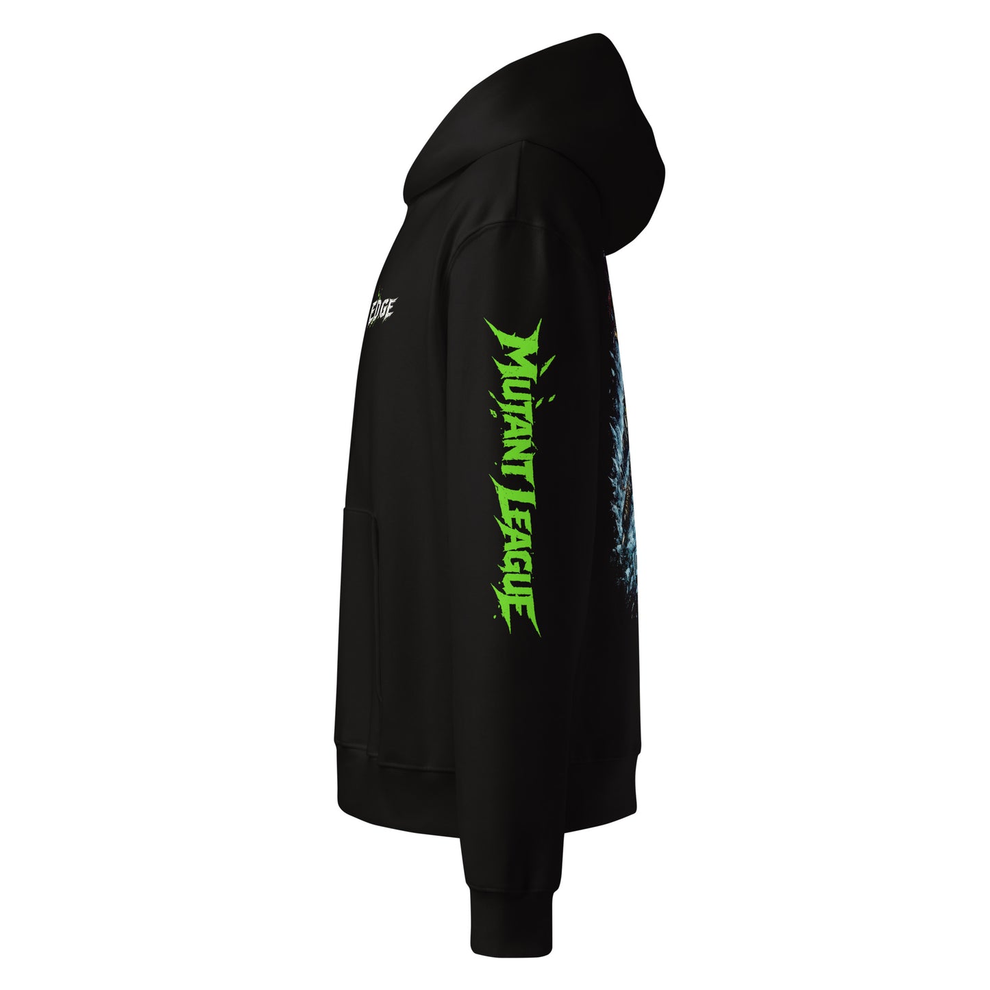 Mutant League Throwback Oversized Heavyweight Hockey Hoodie