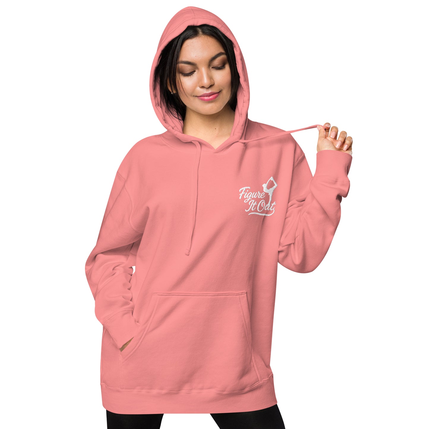 Figure It Out Pigment-Dyed Hoodie