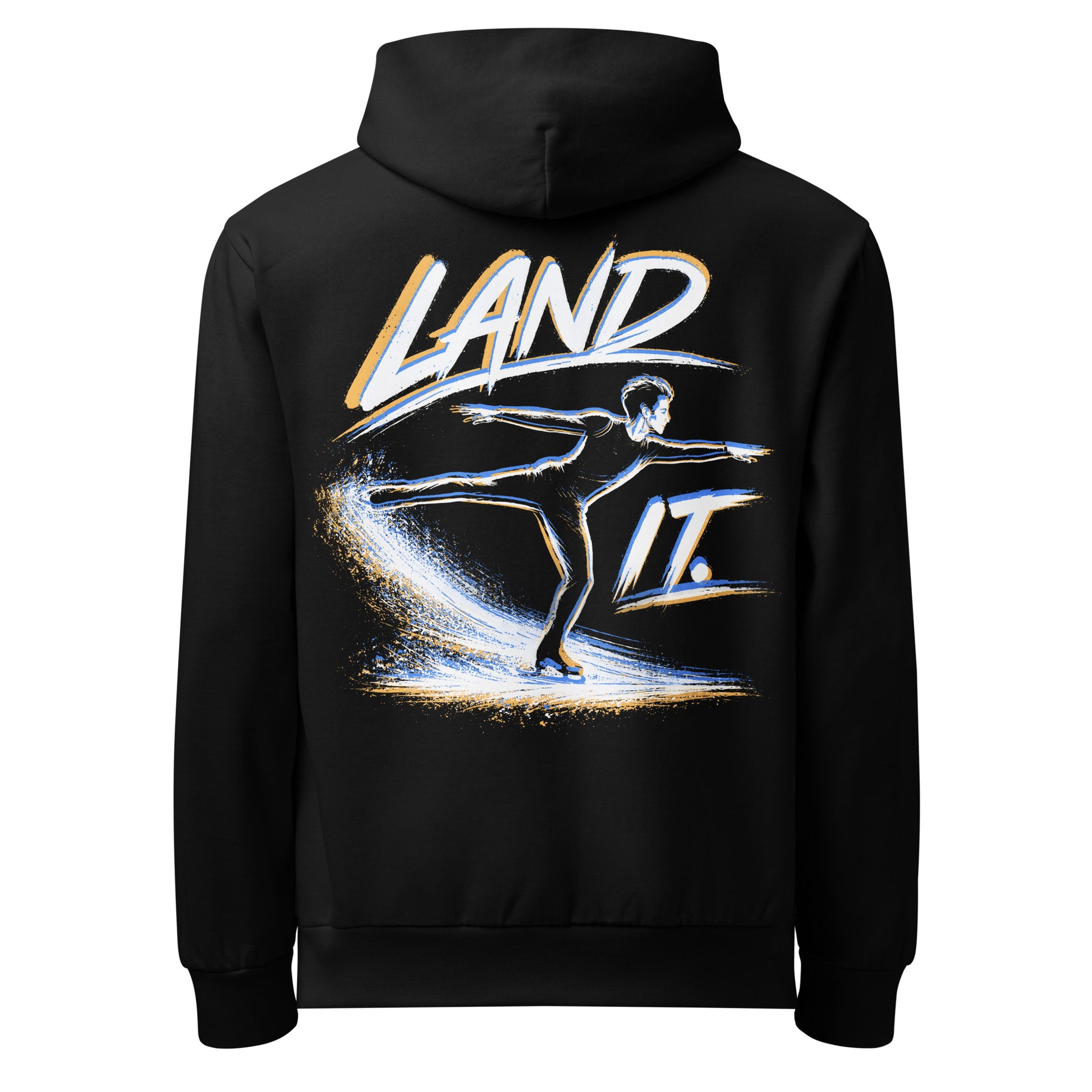 Land It Too Urban Figure Skating Hoodie
