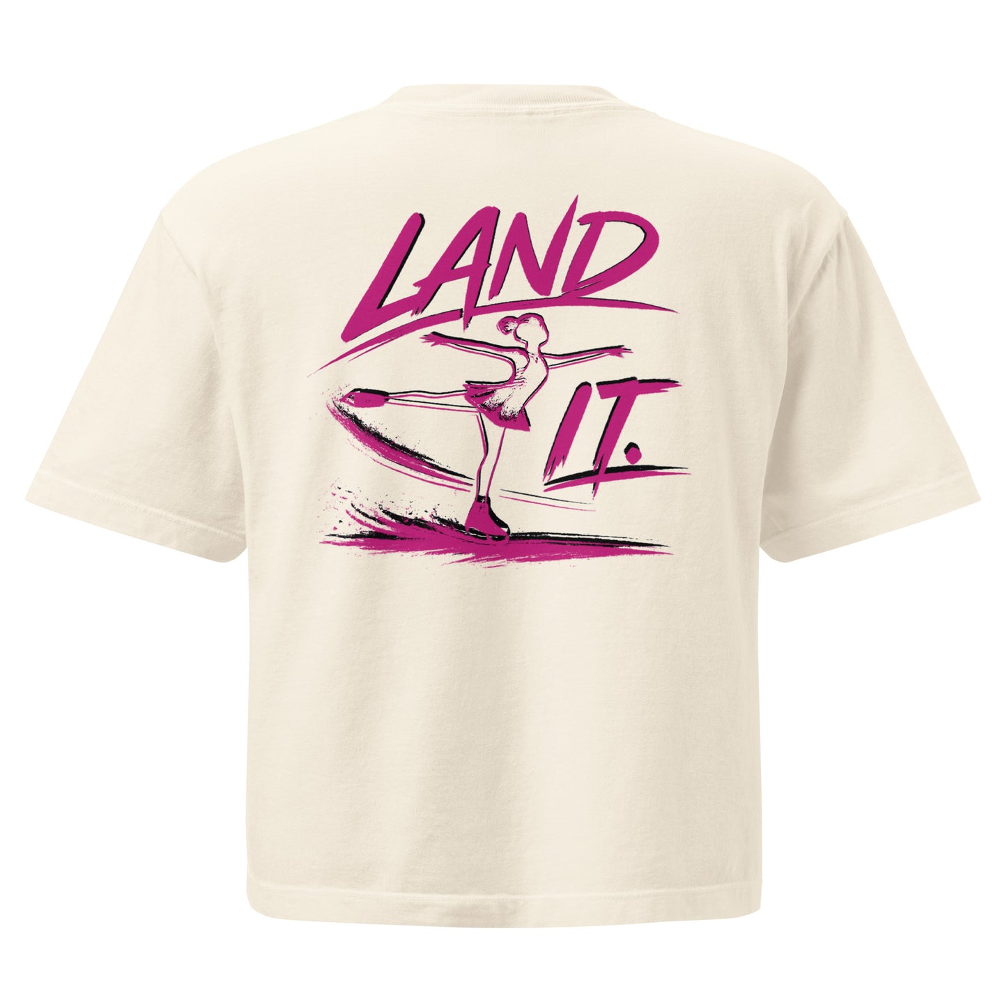 Women's Land It Boxy T-Shirt Ivory