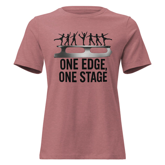 Women's One Stage Figure Skating T-Shirt