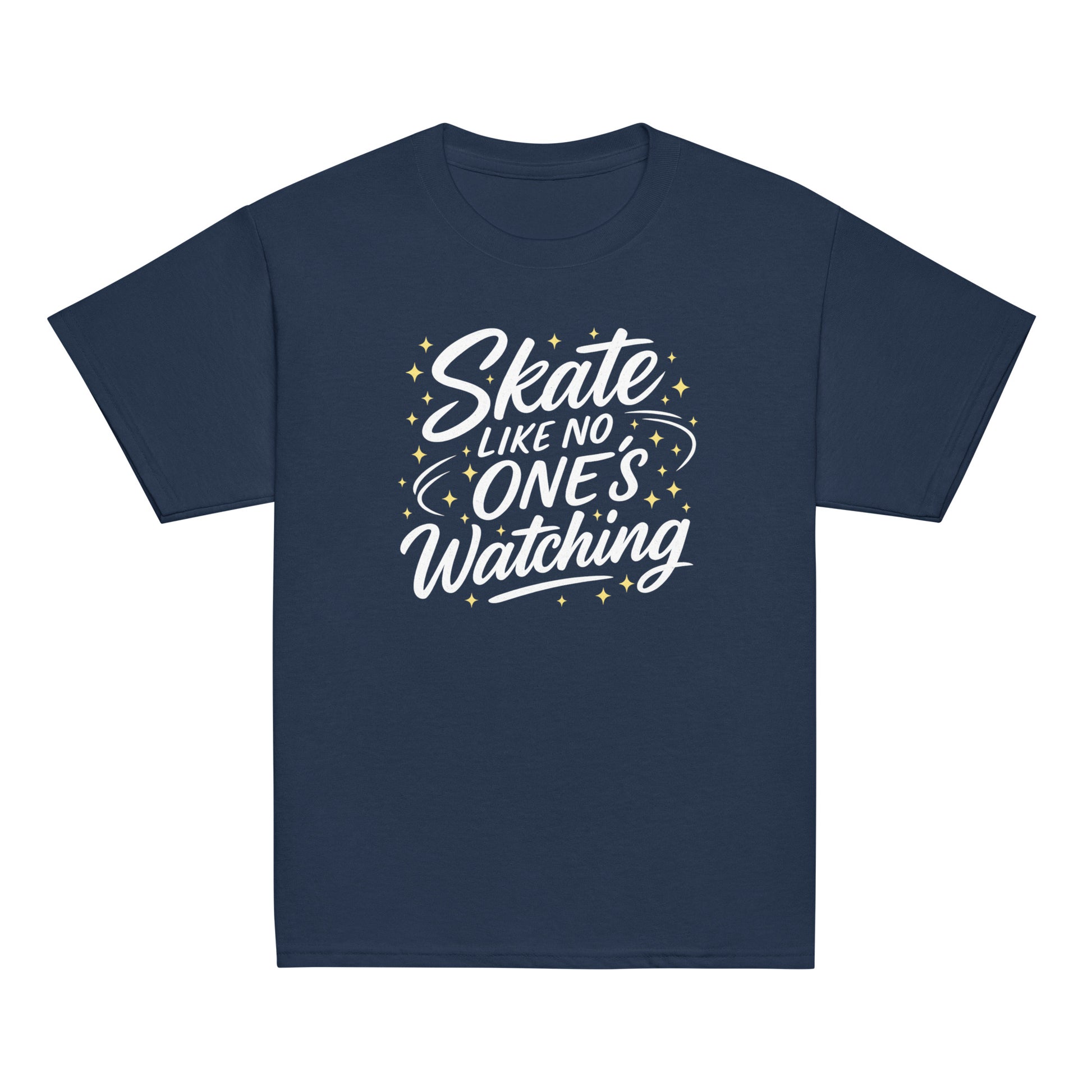 Youth Skate Like No One's Watching Figure Skating T-Shirt