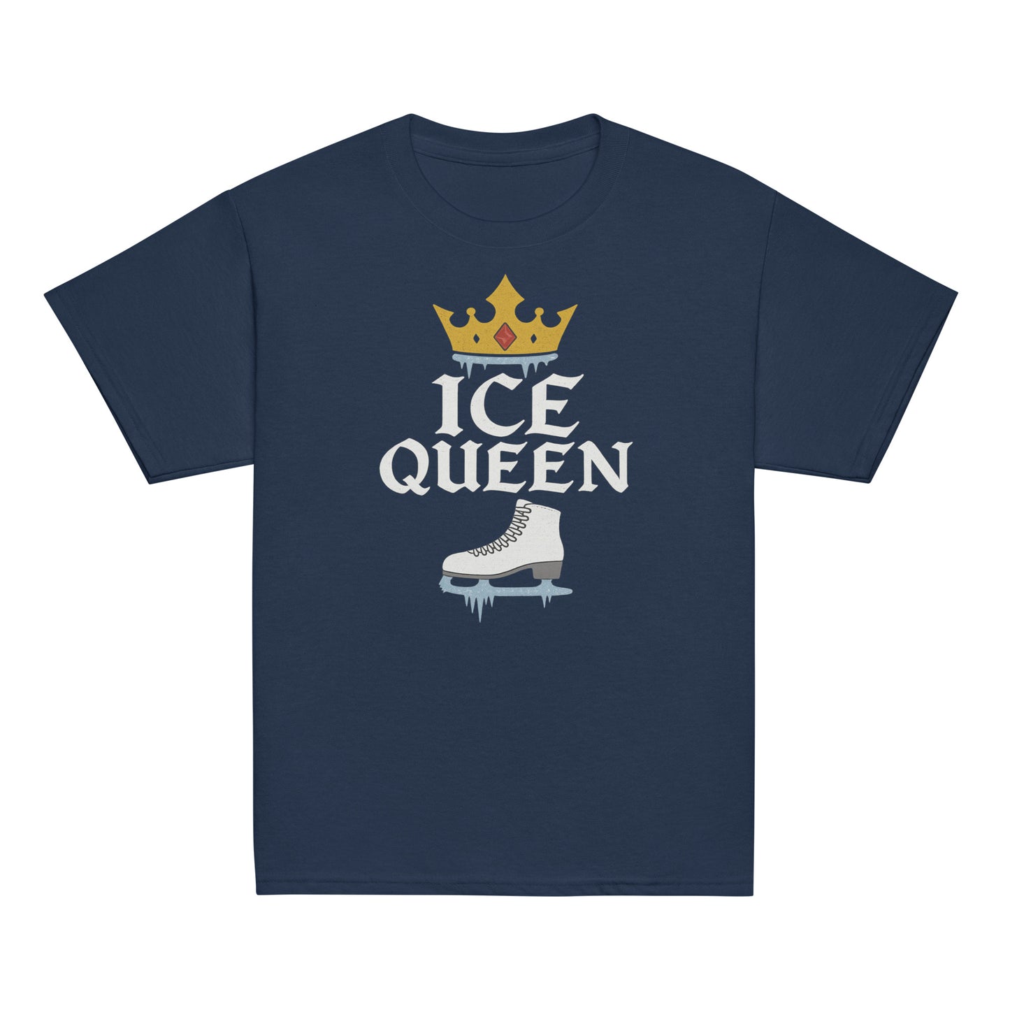Youth Ice Queen Figure Skating T-Shirt