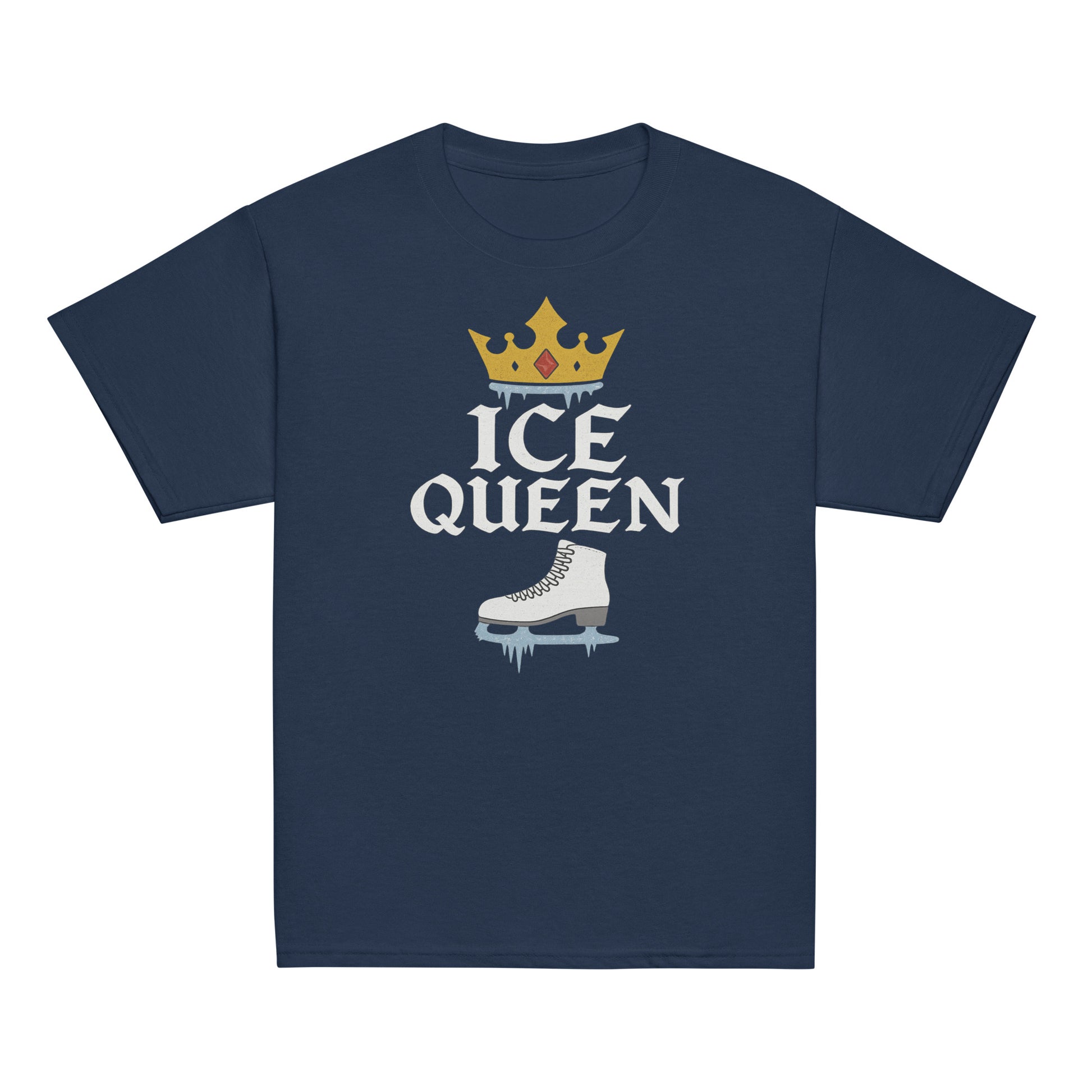 Youth Ice Queen Figure Skating T-Shirt