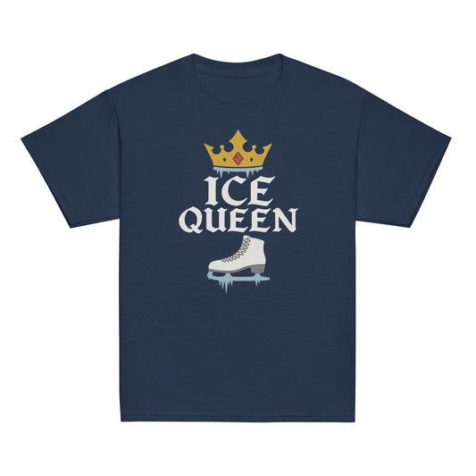 Youth Ice Queen Figure Skating T-Shirt