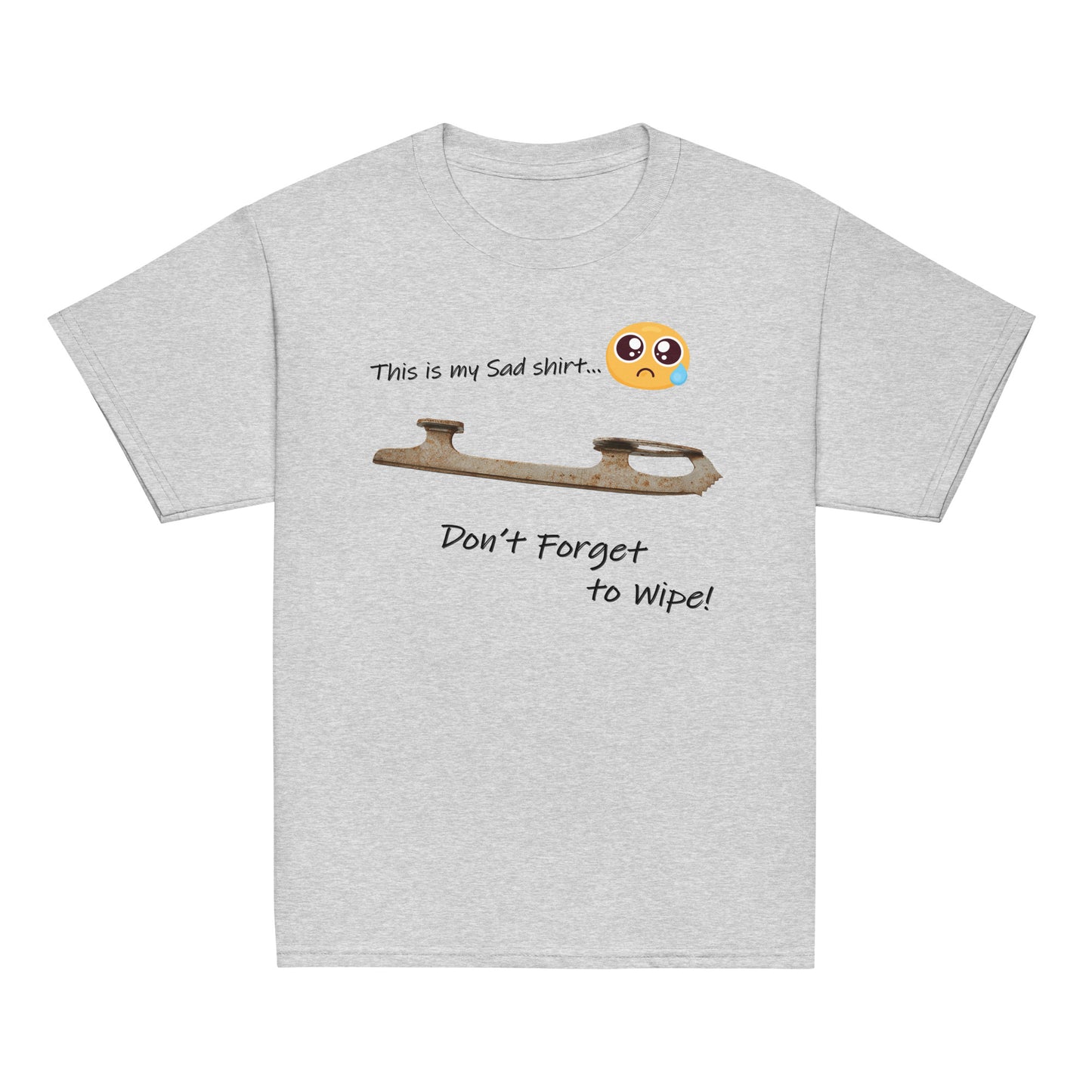 Youth My Sad Figure Skating T-Shirt
