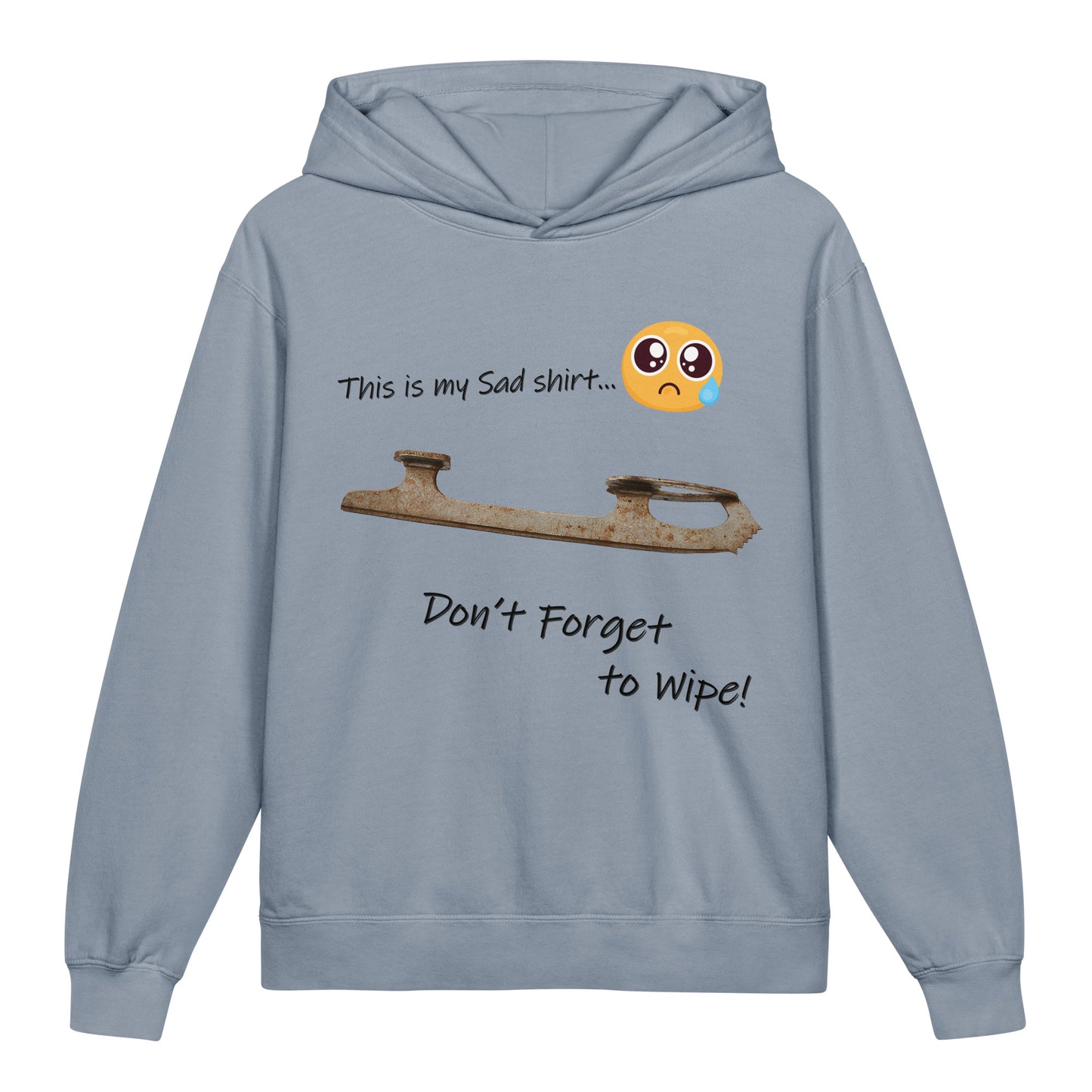 Youth My Sad Figure Skating Hoodie Blue Jean