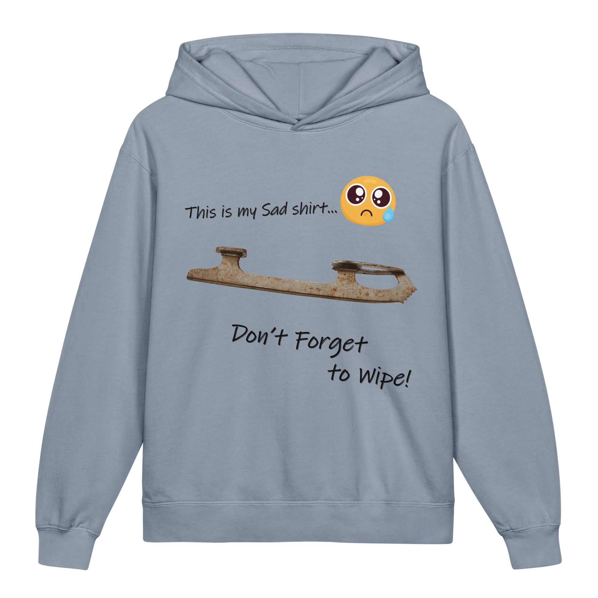 Youth My Sad Figure Skating Hoodie Blue Jean